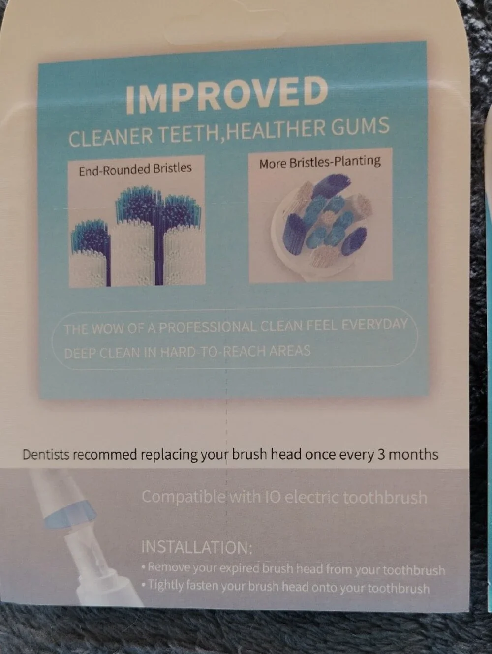Oral B IO Soft Bristle Replacement Heads